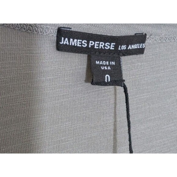 James Perse Mixed Media Blouson Mini Dress Color PLT 3/4 Sleeve Size 0 XS - Picture 10 of 13